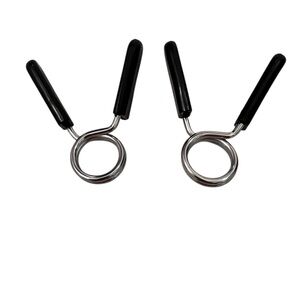 CAP Barbell 1 In. Chrome Spring Clip Collar, Set of 2